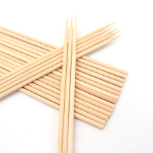 Высушенные высококачественные инструменты для барбекю круглые бамбуковые палочки для жарки шашлыка на вертеле